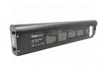 Qwic Premium Inter Fietsaccu 36V 15Ah 540Wh in frame zwart BA00130 8718792033695 overzicht