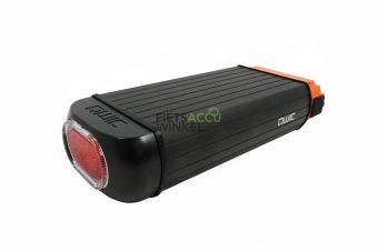 Qwic Premium Performance fietsaccu Li ion 36V 17.4Ah 625Wh bagagedrager zwart BA00121 8718792032421 overzicht