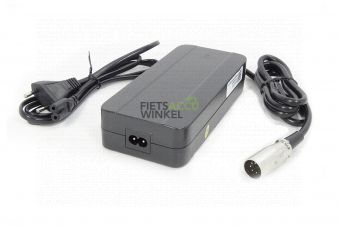 TranzX snellader 36V 4A 5 pins zwart AA504009892 8720387027187 overzicht