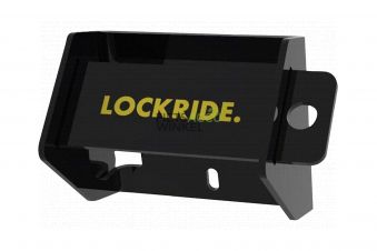 Lockride accuslot The Original zwart- voor Bosch Powerpack Frame fietsaccu