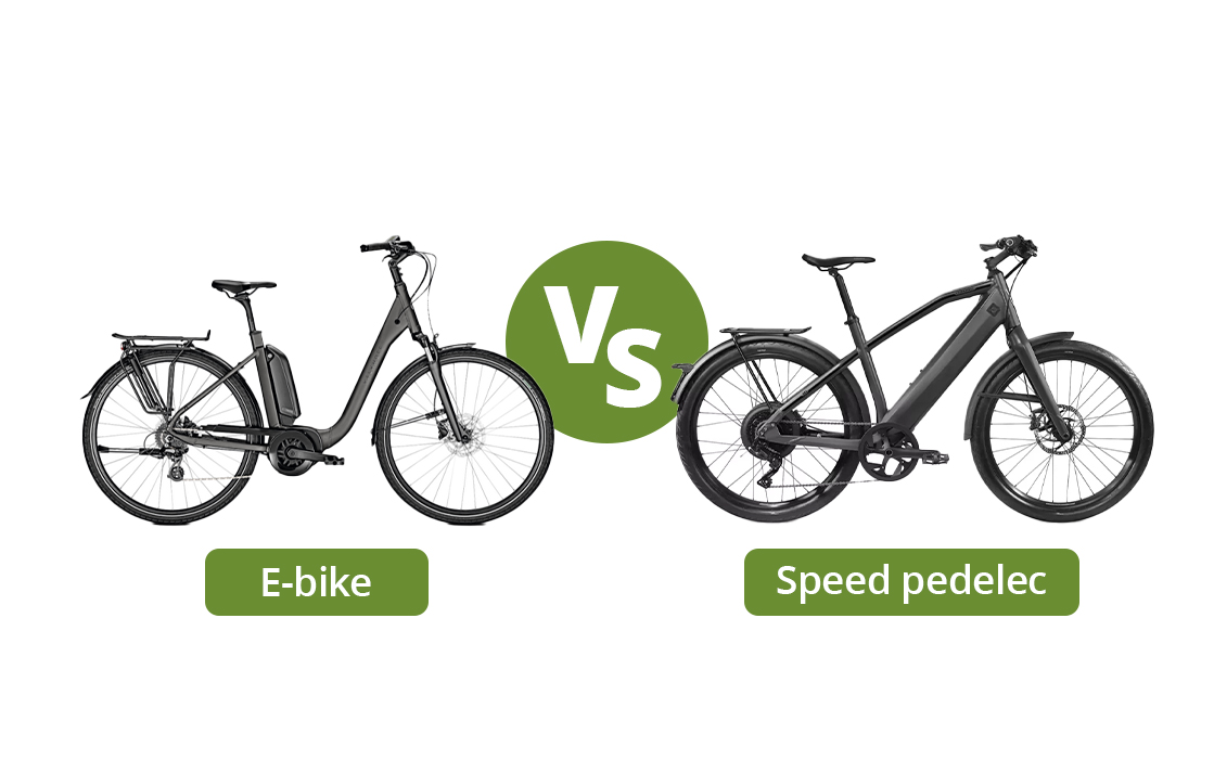 De verschillen tussen een e-bike en speed pedelec