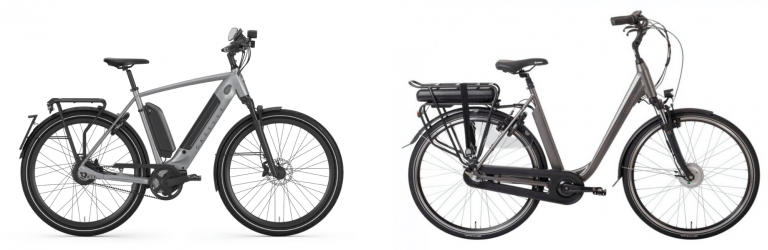 Voorbeelden speed pedelec en e-bike